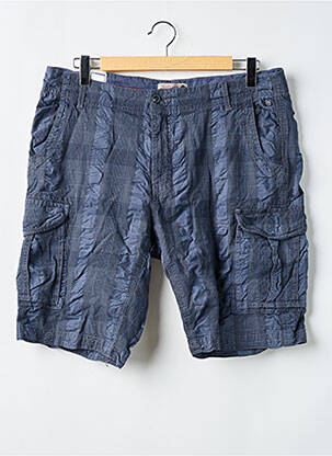 Bermuda multipoches taille normale bleu PETROL INDUSTRIES homme
