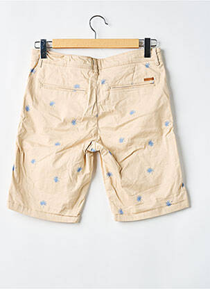 Bermuda taille à pinces taille normale beige JACK & JONES homme