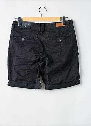 Short tissage popeline taille normale noir BRUCE & BUTLER  homme