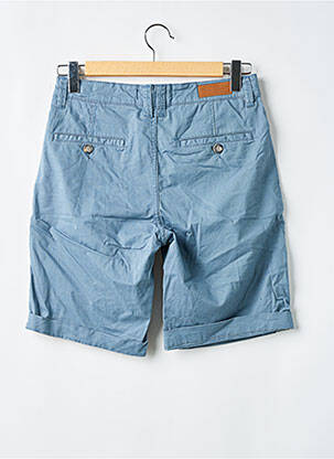 Short tissage popeline taille normale bleu BRUCE & BUTLER  homme