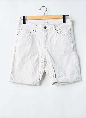 Bermuda tissage denim taille normale beige ONLY & SONS homme