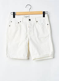 Bermuda tissage popeline taille normale beige JACK & JONES homme