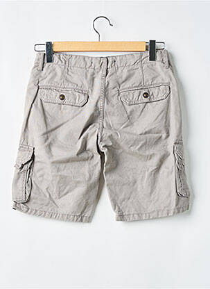 Bermuda multipoches taille normale gris BRUCE & BUTLER  homme