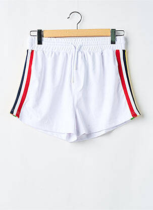 Short fermeture liens à nouer taille normale blanc STIEN EDLUND homme