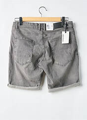 Bermuda gris SHINE ORIGINAL pour homme seconde vue