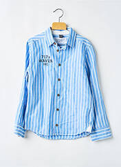 Chemise manches longues bleu SEVENONESEVEN pour garçon seconde vue