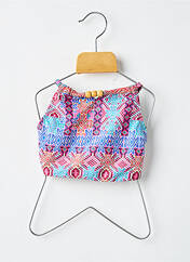 Haut de maillot de bain bleu SHIWI pour fille seconde vue