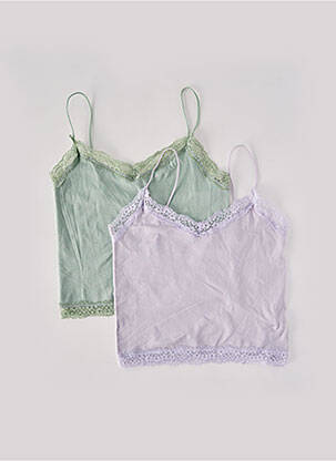 Top violet ONLY pour femme