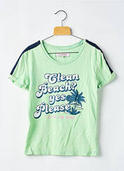 T-shirt vert STIEN EDLUND pour garçon seconde vue