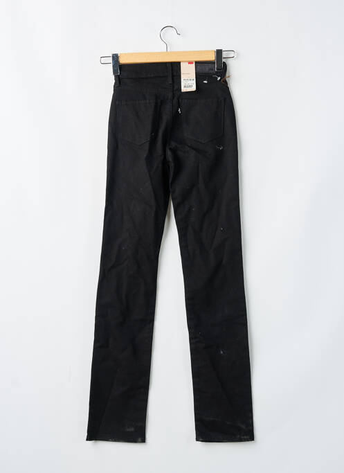 Jeans coupe droite taille haute taille haute noir LEVIS femme