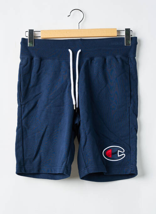 Short fermeture liens à nouer taille normale bleu CHAMPION homme