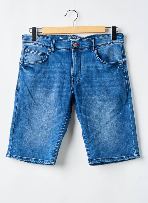 Bermuda stretch taille normale bleu PETROL INDUSTRIES homme