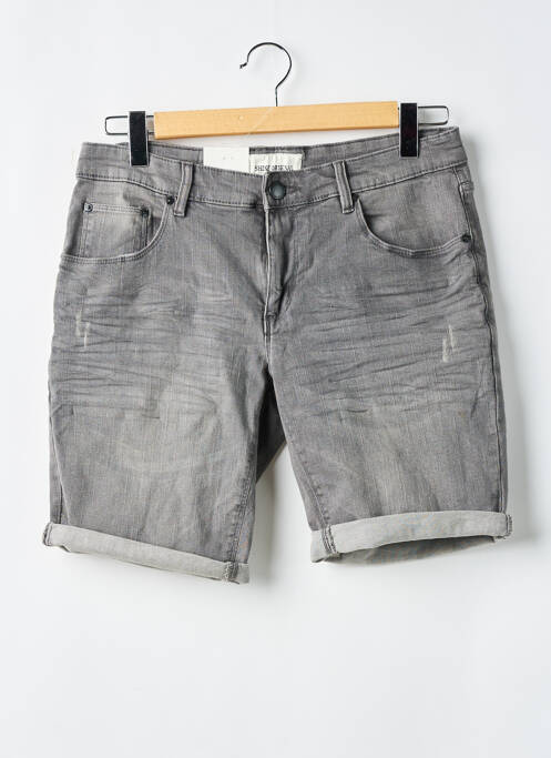 Bermuda stretch taille normale gris SHINE ORIGINAL homme