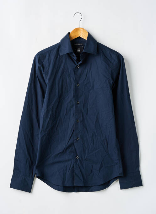 Chemisier coupe cintrée manches longues bleu G STAR femme