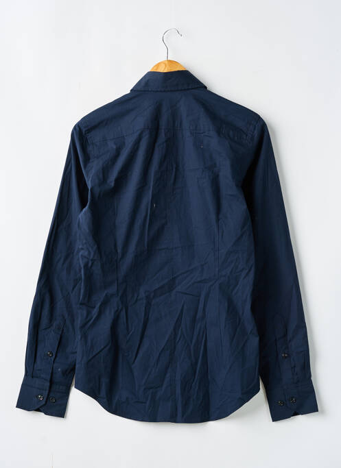 Chemisier coupe cintrée manches longues bleu G STAR femme