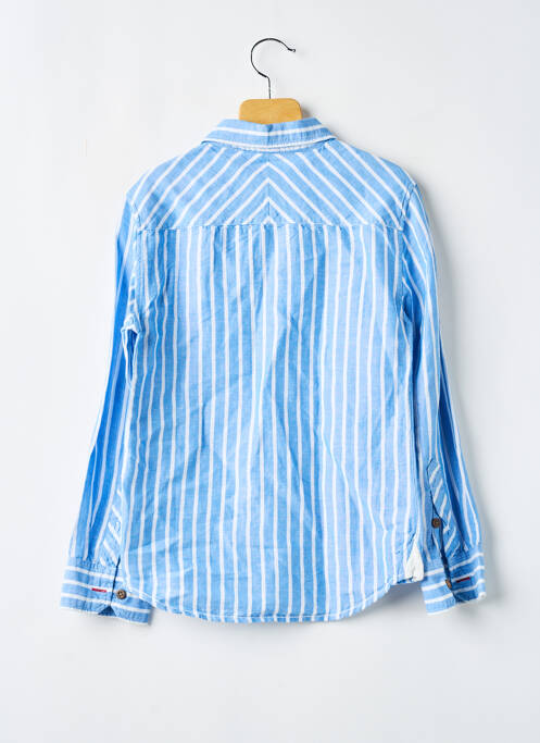 Chemise manches longues bleu SEVENONESEVEN garçon