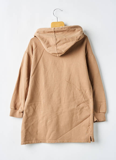 Robe mi-longue marron PINATA PUM pour fille