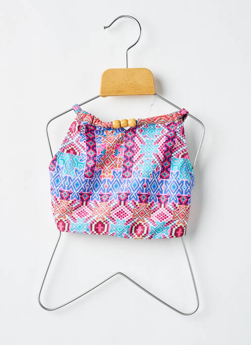 Haut de maillot de bain bleu SHIWI pour fille