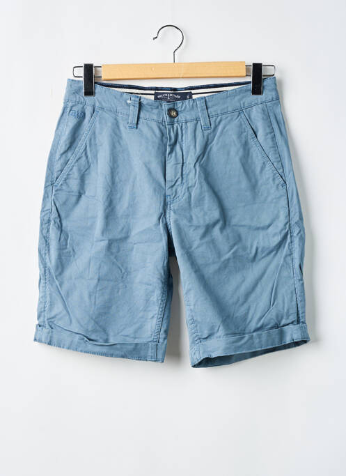 Short bleu BRUCE & BUTLER  pour homme