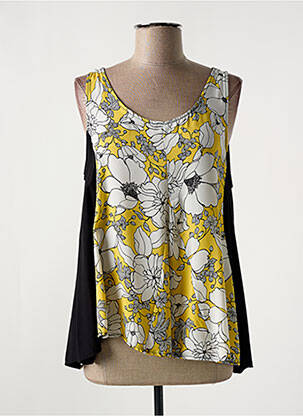 Top sans manche sans manche jaune PURPLE JAM femme