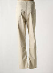 Pantalon droit beige IMPAQT pour femme seconde vue