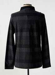 Polo noir RITCHIE pour homme seconde vue