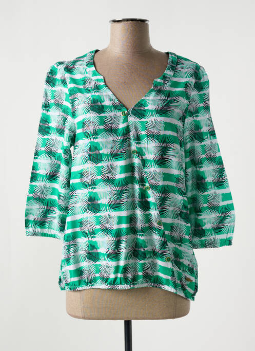 Blouse vert THALASSA pour femme