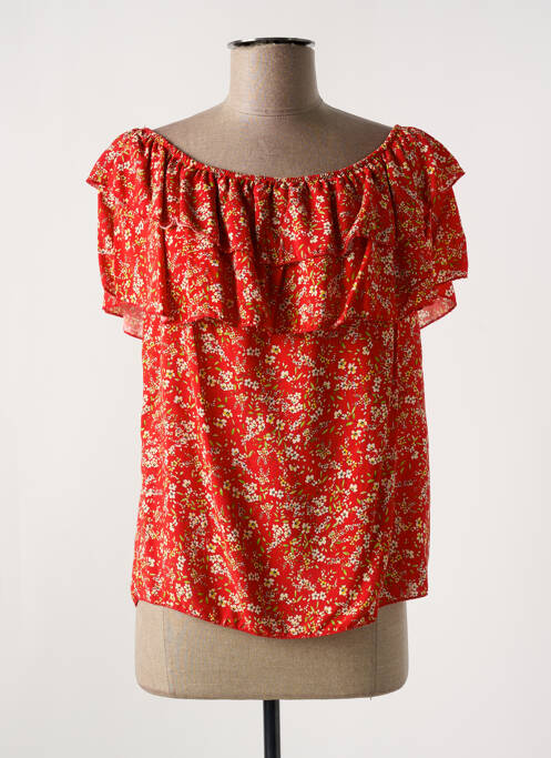 Débardeur rouge QUATTRO pour femme