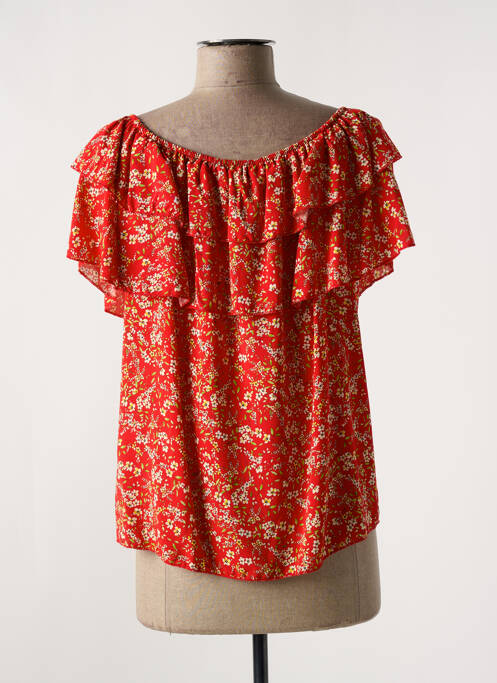 Débardeur rouge QUATTRO pour femme