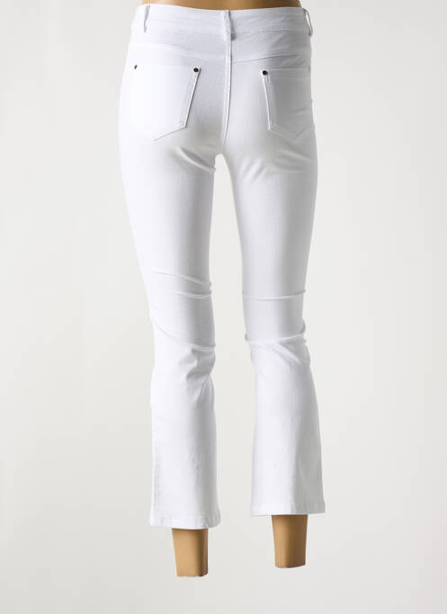 Pantalon 7/8 blanc TINTA pour femme
