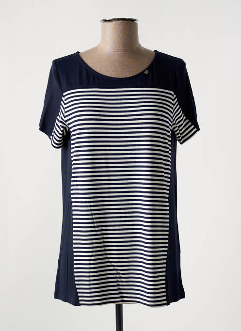 T-shirt bleu KALISSON pour femme
