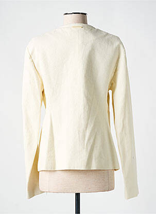 Veste casual col rond beige TWINSET femme