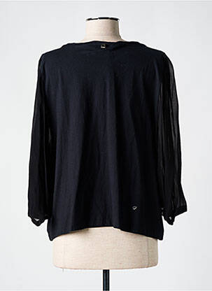 T-shirt manches longues manches longues noir TWINSET femme