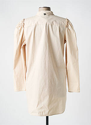 Tunique manches longues fermeture boutonnée sur le devant beige TWINSET femme