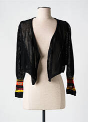 Gilet manches longues noir CHACOK pour femme seconde vue