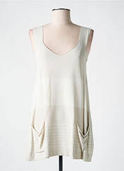 Débardeur beige CREA CONCEPT pour femme seconde vue