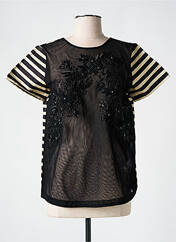 T-shirt noir TWINSET pour femme seconde vue