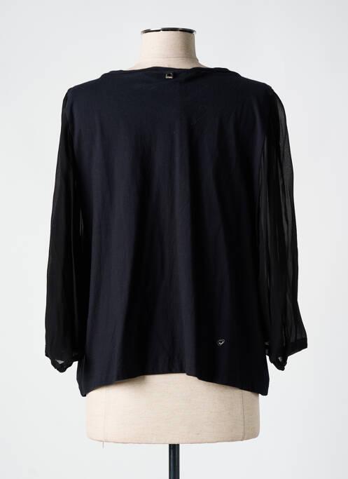 T-shirt manches longues manches longues noir TWINSET femme