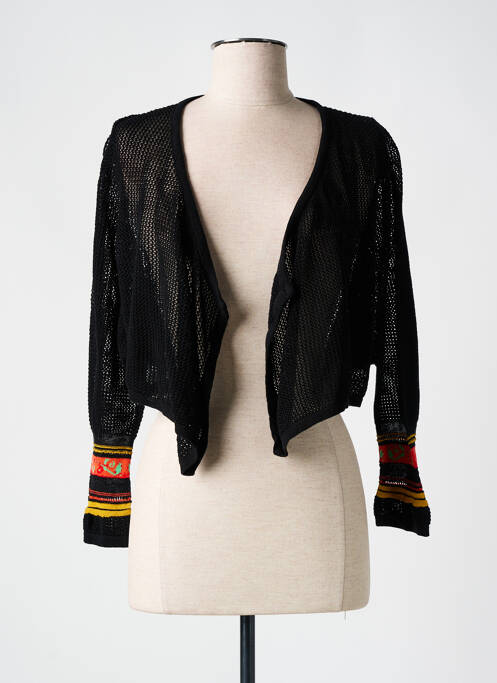 Gilet manches longues noir CHACOK pour femme