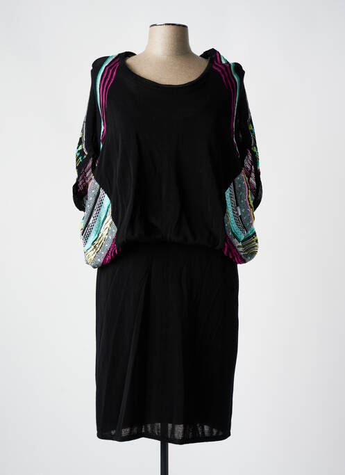 Robe mi-longue noir CHACOK pour femme