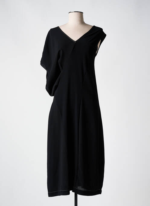 Robe mi-longue noir CREA CONCEPT pour femme