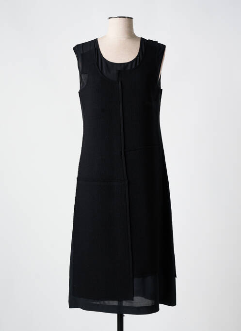 Robe mi-longue noir CREA CONCEPT pour femme