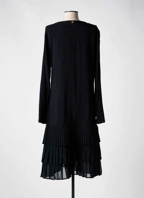 Robe mi-longue noir TWIN SET pour femme