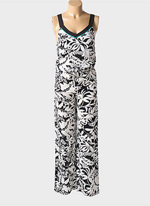 Combi-pantalon coupe cintrée sans manche noir PROMISE femme