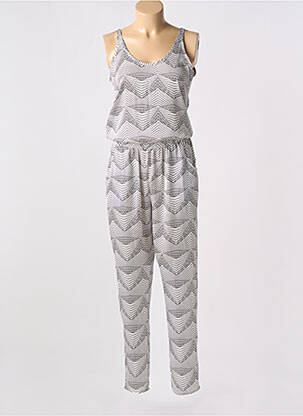 Combi-pantalon sans manche sans manche blanc SKINY femme