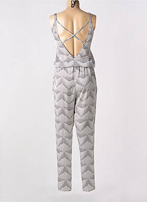 Combi-pantalon sans manche sans manche blanc SKINY femme