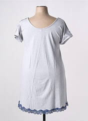 Chemise de nuit gris PROMISE pour femme seconde vue