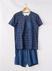 Pyjashort bleu SKINY pour homme seconde vue