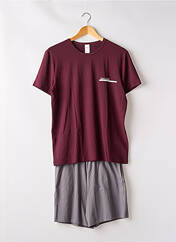 Pyjashort gris SKINY pour homme seconde vue