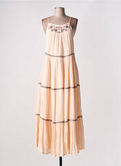 Robe longue rose YAATRA pour femme seconde vue